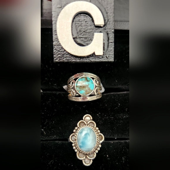 NEW Size 6 Genuine Sterling Silver Rings - Picture 5 of 11